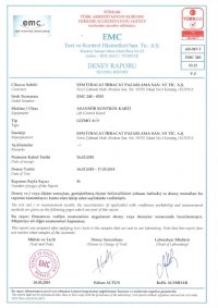 GİZMO ЛИФТ КОНТРОЛЛЕР - EMC ТЕСТ